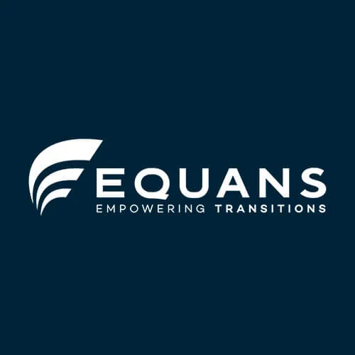 Partenariat Demoury Energie Mérignac avec le logo EQUANS et le slogan Empowering Transitions